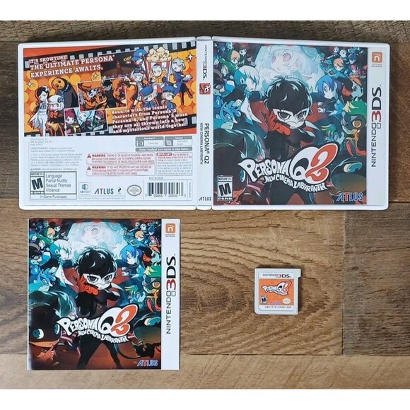 Persona Q2: New Cinema Labyrinth (Nintendo 3DS) Complete CIB - Tested - Picture 1 of 1